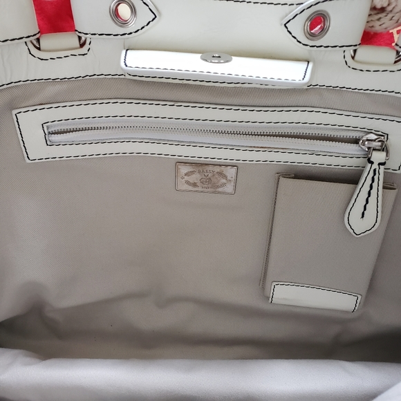 Bally Large Leather Tote - Picture 8 of 10